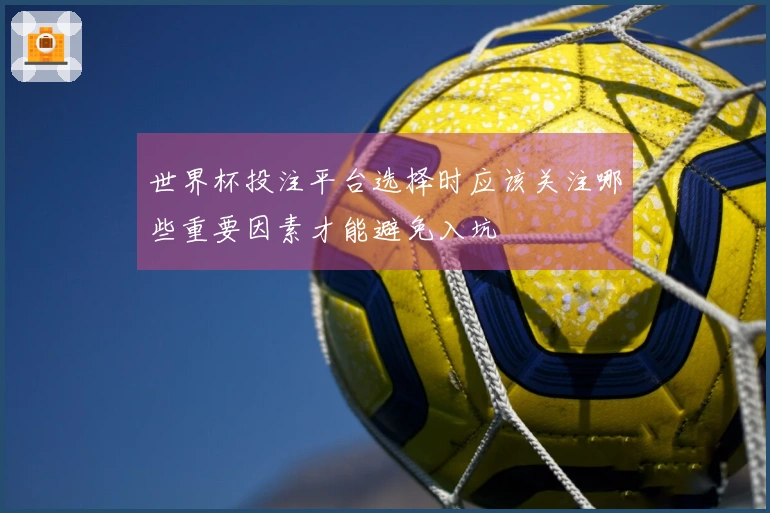 世界杯投注平台选择时应该关注哪些重要因素才能避免入坑