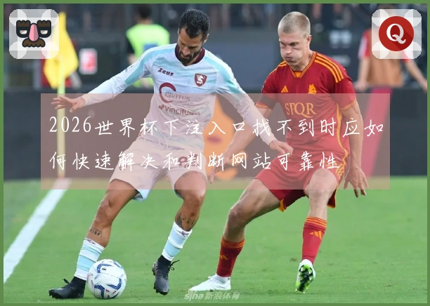 2026世界杯下注入口找不到时应如何快速解决和判断网站可靠性