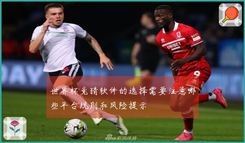 世界杯竞猜软件的选择需要注意哪些平台规则和风险提示